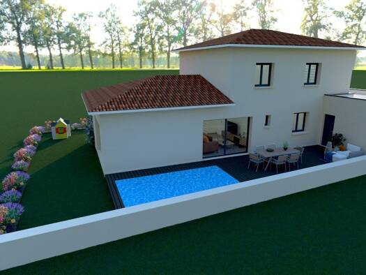 Terrain avec maison neuve à vendre 258 000 € 4 pièces 3 chambres 100 m² 231 m² de terrain Village Portiragnes 34420