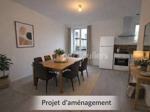 Appartement à louer 717 € 3 pièces 2 chambres 60 m² Étage 1/2 Centre Urbain Luçon 85400