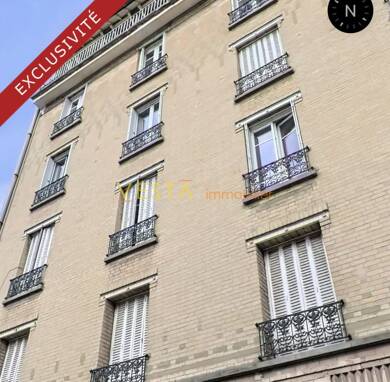 Appartement en viager occupé Bouquet 90 000 € 3 pièces 2 chambres 57 m² 2ème étage Solidarité Carnot Montreuil 93100