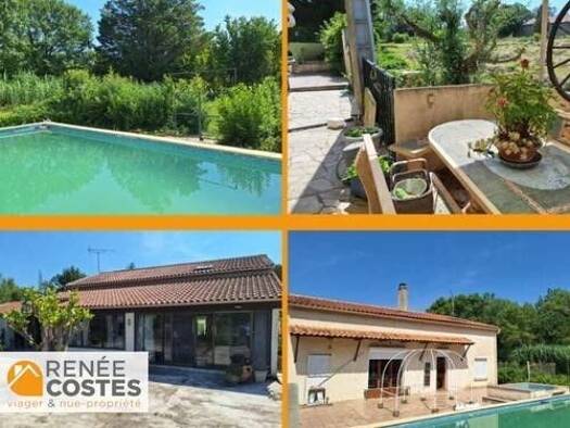 Maison en viager occupé Bouquet 99 200 € 7 pièces 4 chambres 221 m² 6 835 m² de terrain Grans 13450