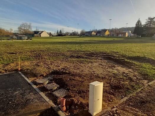 Terrain constructible viabilisé à vendre 116 280 € 919 m² de terrain Belleville 54940