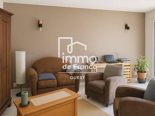 Appartement à louer 900 € 3 pièces 2 chambres 80 m² Étage 1/2 La Haie-Fouassière 44690