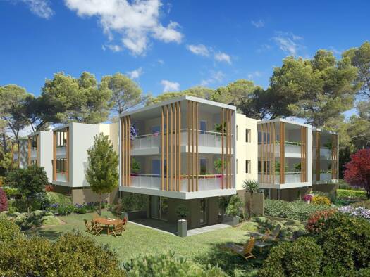 Appartement à vendre - neuf 329 900 € 4 pièces 3 chambres 93,1 m² Bellecroix-Pont d'Avignon Villeneuve-lès-Avignon 30400