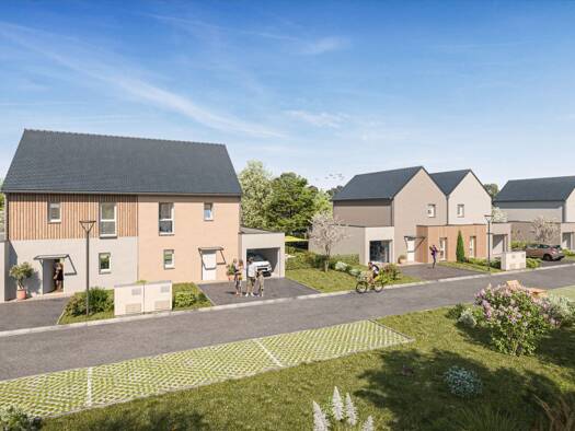 Appartement à vendre - neuf 207 900 € 3 pièces 63,3 m² 1er étage Quévert 22100