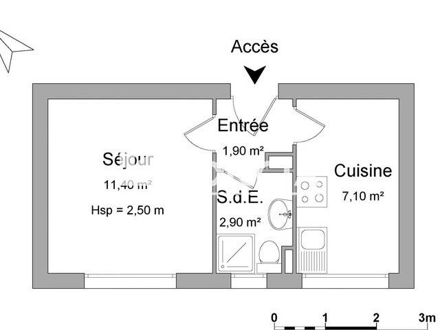 Maison à louer, 23m², MULHOUSE