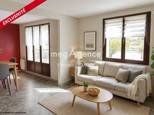 Appartement à vendre 189 900 € 4 pièces 2 chambres 90 m² 2ème étage Agora Granville 50400