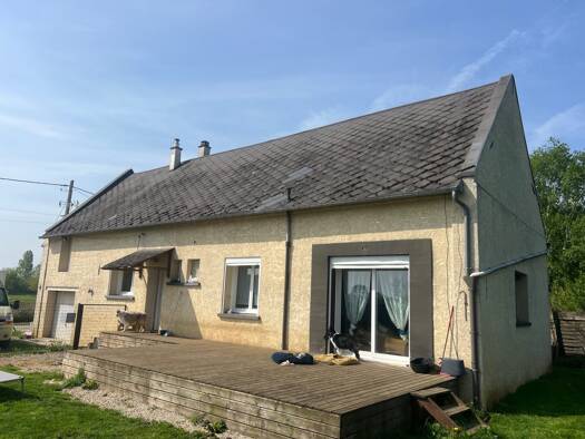 Maison à vendre 143 000 € 3 pièces 1 chambre 98 m² 1 500 m² de terrain Anguilcourt-le-Sart 02800