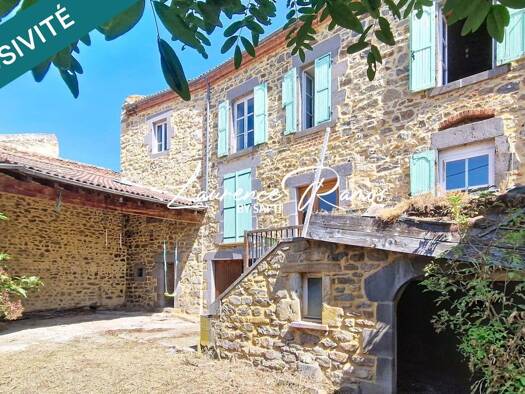 Maison à vendre 162 000 € 7 pièces 3 chambres 169 m² 334 m² de terrain Chambezon 43410