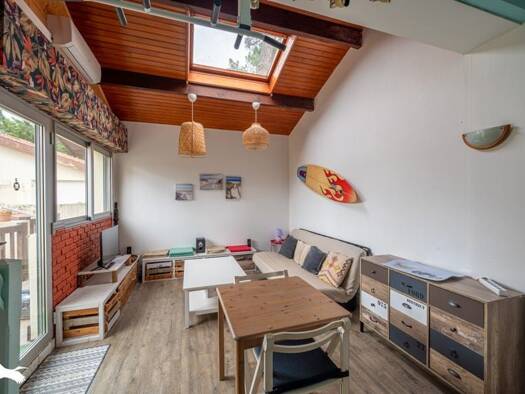 Duplex à vendre 176 700 € 2 pièces 1 chambre 36 m² RDC/1 Plage Mimizan 40200