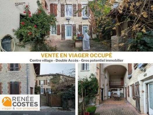 Maison en viager occupé Bouquet 69 950 € 5 pièces 4 chambres 143 m² 228 m² de terrain Septfonds 82240