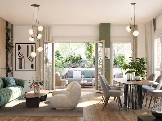 Appartement à vendre - Neuf 832 000 € 4 pièces 3 chambres 84,5 m² 17ème étage Colombiers Issy-les-Moulineaux 92130