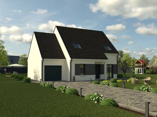 Terrain avec maison neuve à vendre 499 423 € 5 pièces 4 chambres 100,5 m² 584 m² de terrain Bures-sur-Yvette 91440