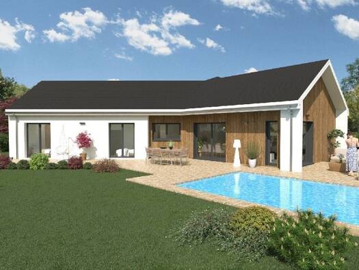 Terrain avec maison neuve à vendre 574 350 € 4 pièces 3 chambres 116 m² 1 604 m² de terrain Pleumeur-Bodou 22560