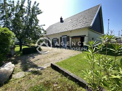 Maison de plain-pied à vendre 193 000 € 5 pièces 3 chambres 120 m² 1 250 m² de terrain Centre Ville Yvetot 76190