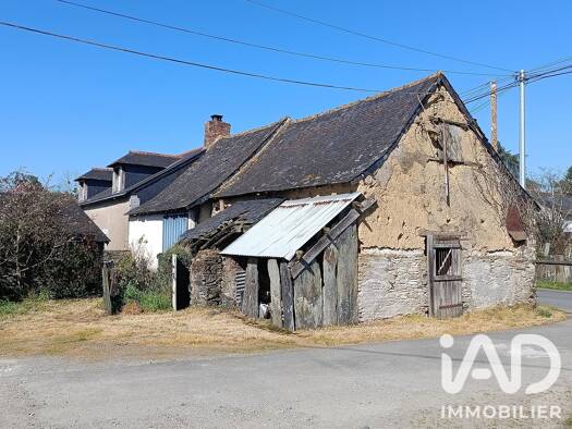 Maison à vendre 65 000 € 2 pièces 1 chambre 57 m² 224 m² de terrain Saffré 44390