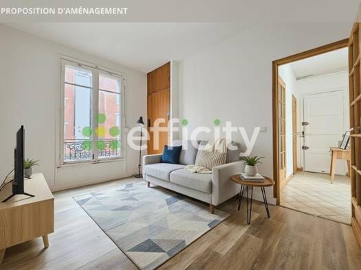 Appartement à vendre 177 000 € 2 pièces 1 chambre 21,78 m² Étage 2/5 Didot-Porte de Vanves Paris 14ème arrondissement 75014