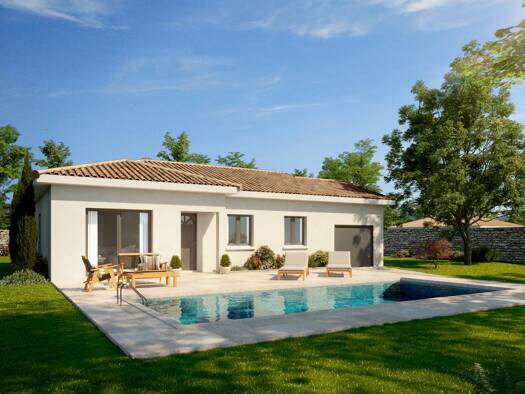 Terrain avec maison neuve à vendre 249 458 € 5 pièces 4 chambres 101 m² 631 m² de terrain Lent 01240