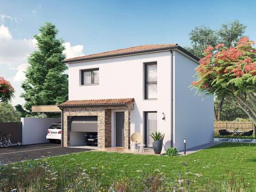 Terrain avec maison neuve à vendre 263 375 € 4 pièces 3 chambres 90 m² 490 m² de terrain Val de Moine Cholet 49300