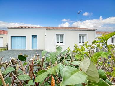 Maison de plain-pied à vendre 190 300 € 4 pièces 3 chambres 80 m² 370 m² de terrain Nalliers 85370