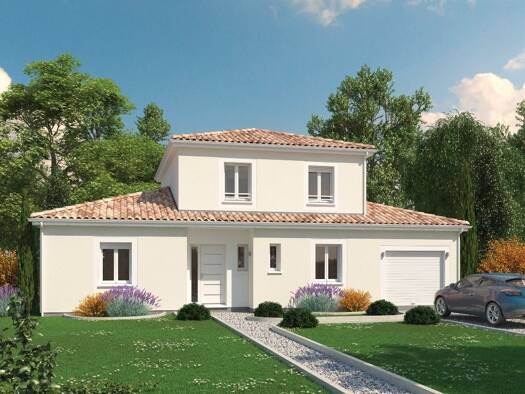 Terrain avec maison neuve à vendre 532 610 € 5 pièces 4 chambres 130 m² 600 m² de terrain Centre Ville Gujan-Mestras 33470