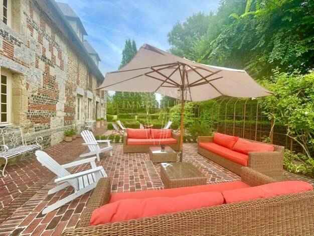 Maison à vendre 1 995 000 € 9 pièces 7 chambres 332 m² 17 615 m² de terrain Honfleur 14600
