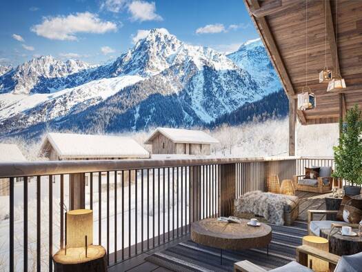Appartement à vendre - neuf 398 000 € 2 pièces 2 chambres 51,02 m² dès le 31/03/2028 Les Houches 74310