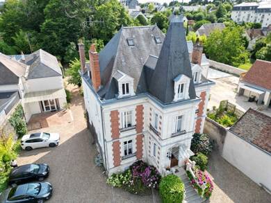 Château à vendre 2 980 000 € 32 pièces 22 chambres 1 000 m² 7 000 m² de terrain Centre Amboise 37400