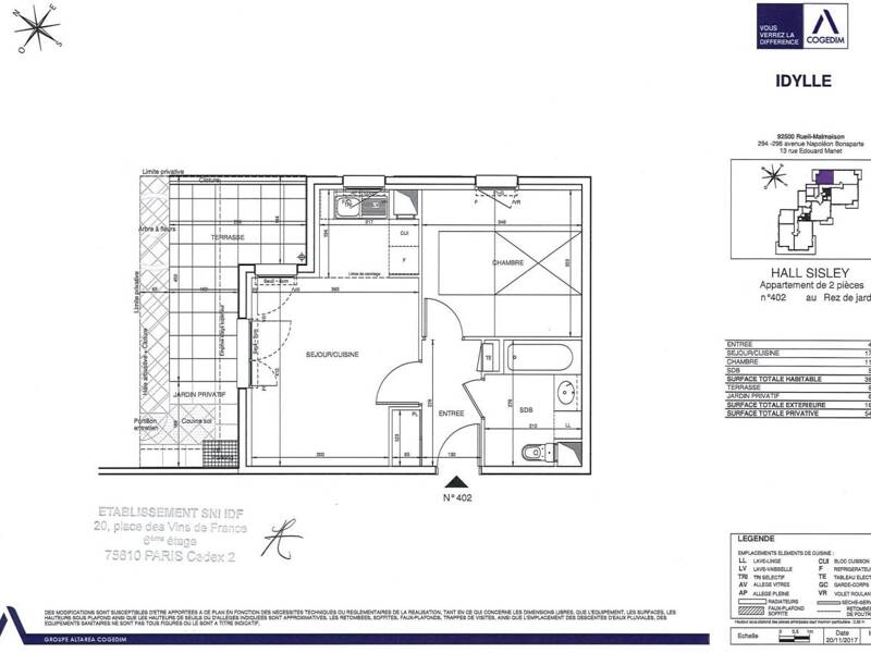 Maison à louer, 39m², RUEIL MALMAISON