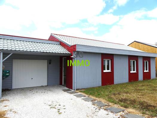 Maison de plain-pied à vendre 166 420 € 4 pièces 3 chambres 86 m² 411 m² de terrain Plounévézel 29270