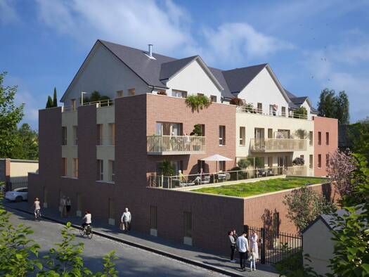 Appartement à vendre - neuf 311 000 € 3 pièces 2 chambres 73,7 m² dès le 31/12/2027 Nord Gournay-en-Bray 76220