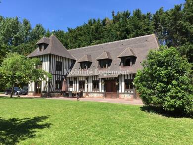 Maison à louer 3 500 € 6 pièces 4 chambres 197,6 m² 3 000 m² de terrain Octeville-sur-Mer 76930