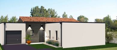 Terrain avec maison neuve à vendre 345 000 € Magne 79460
