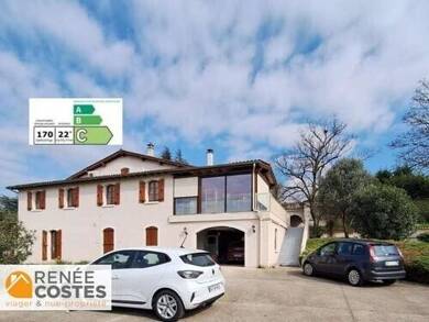 Maison en viager occupé Bouquet 84 725 € 6 pièces 4 chambres 364 m² 2 920 m² de terrain Beausemblant 26240