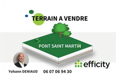 Terrain viabilisé à vendre 16 500 € 111 m² de terrain Pont-Saint-Martin 44860