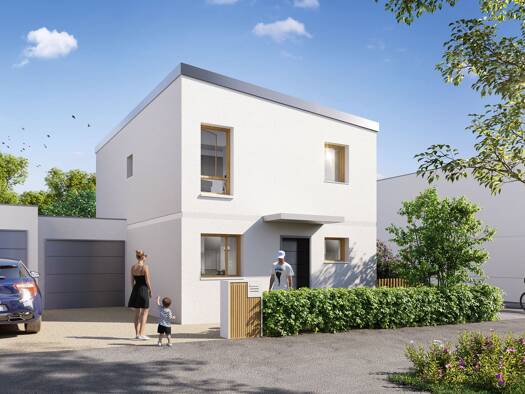 Maison à vendre - Neuf 350 000 € 4 pièces 3 chambres 84 m² Nord Menucourt 95180