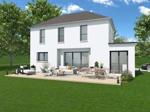 Terrain avec maison neuve à vendre 281 000 € 4 pièces 3 chambres 100 m² 400 m² de terrain Saint-Père-en-Retz 44320