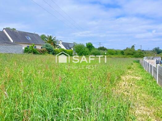 Terrain constructible à vendre 128 300 € 2 232 m² de terrain Crozon 29160