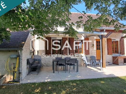 Maison à vendre 299 000 € 6 pièces 3 chambres 107 m² 1 009 m² de terrain Le Plateau Souppes-sur-Loing 77460