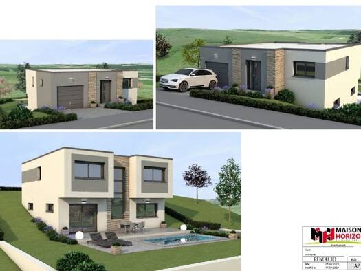 Terrain avec maison neuve à vendre 459 000 € 5 pièces 4 chambres 125 m² 360 m² de terrain Rédange 57390