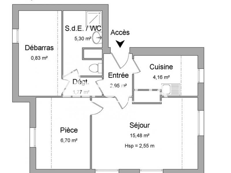 Maison à louer, 37m², GIEN