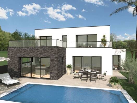 Terrain avec maison neuve à vendre 437 000 € 6 pièces 3 chambres 100 m² 1 863 m² de terrain Grosbreuil 85440