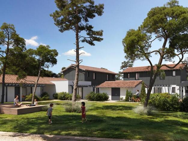 Appartement à vendre - neuf 197 000 € 2 pièces 1 chambre 42 m² 1 étages Sanguinet 40460