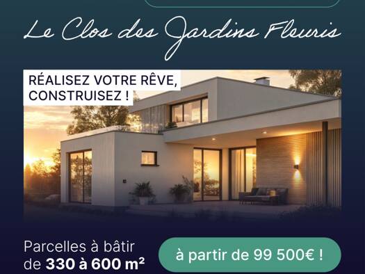 Terrain à vendre 139 500 € 507 m² de terrain Saulxures-lès-Nancy 54420