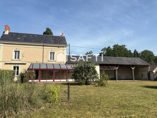 Maison à vendre 139 500 € 5 pièces 3 chambres 110 m² 2 494 m² de terrain Zone Périphérique Naintré 86530