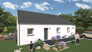 Terrain avec maison neuve à vendre 207 983 € Quévert 22100