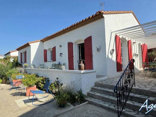 Villa à vendre 439 000 € 6 pièces 4 chambres 132,57 m² 616 m² de terrain Nord Rivesaltes 66600