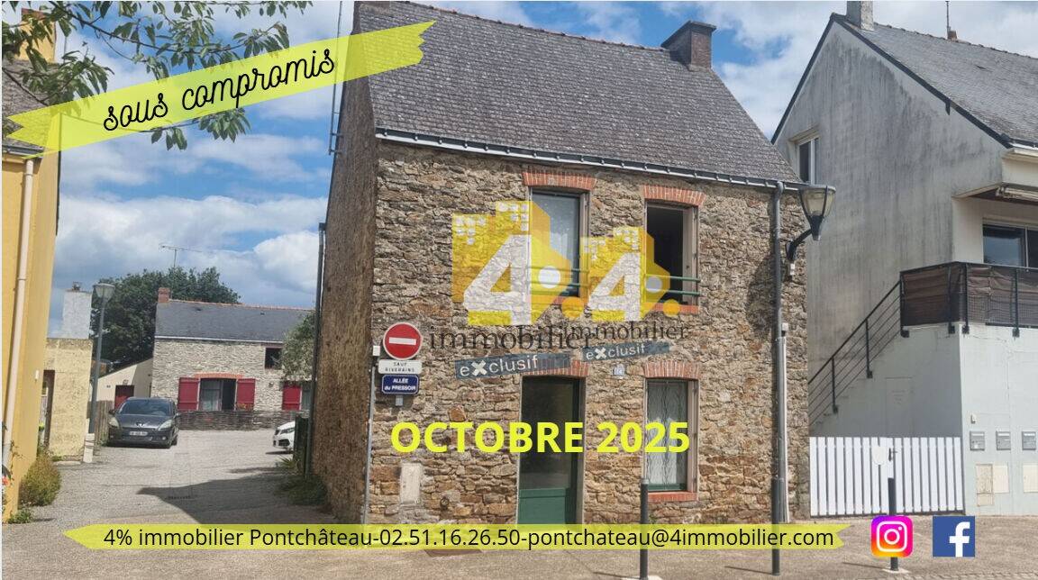 Maison à vendre, 60m², LA CHAPELLE DES MARAIS