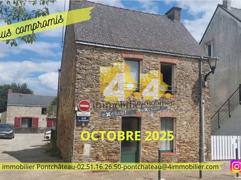 Maison à vendre, 60m², LA CHAPELLE DES MARAIS