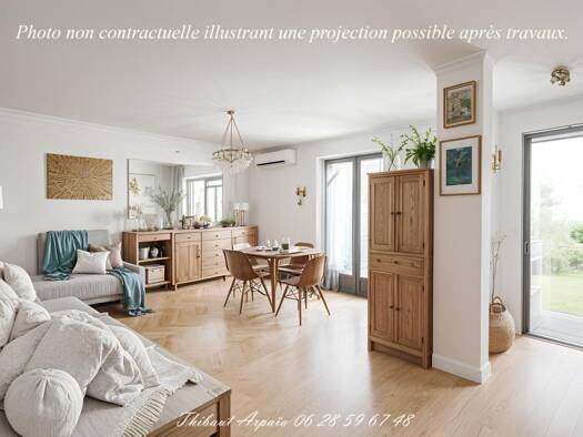 Maison de plain-pied à vendre 168 000 € 3 pièces 2 chambres 57 m² 219 m² de terrain Valensole 04210