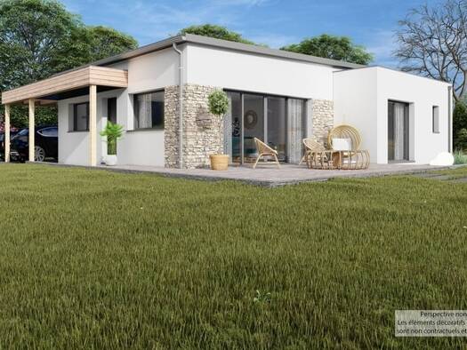 Terrain avec maison neuve à vendre 359 750 € 4 pièces 3 chambres 100 m² 383 m² de terrain Trégastel 22730